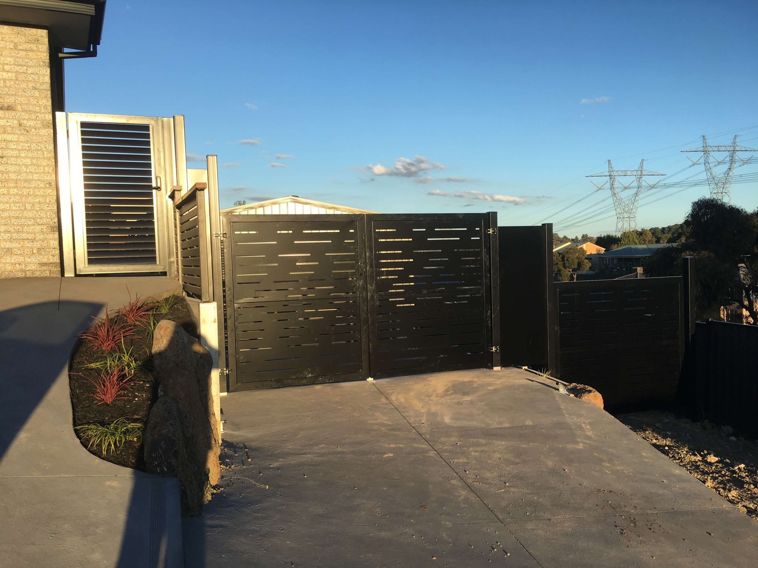 Modern Aluminium Gates